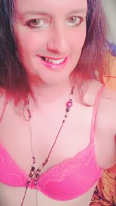 pink bra